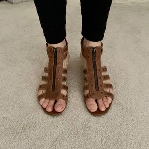 Brown’s Gladiator Leather Sandals (8)